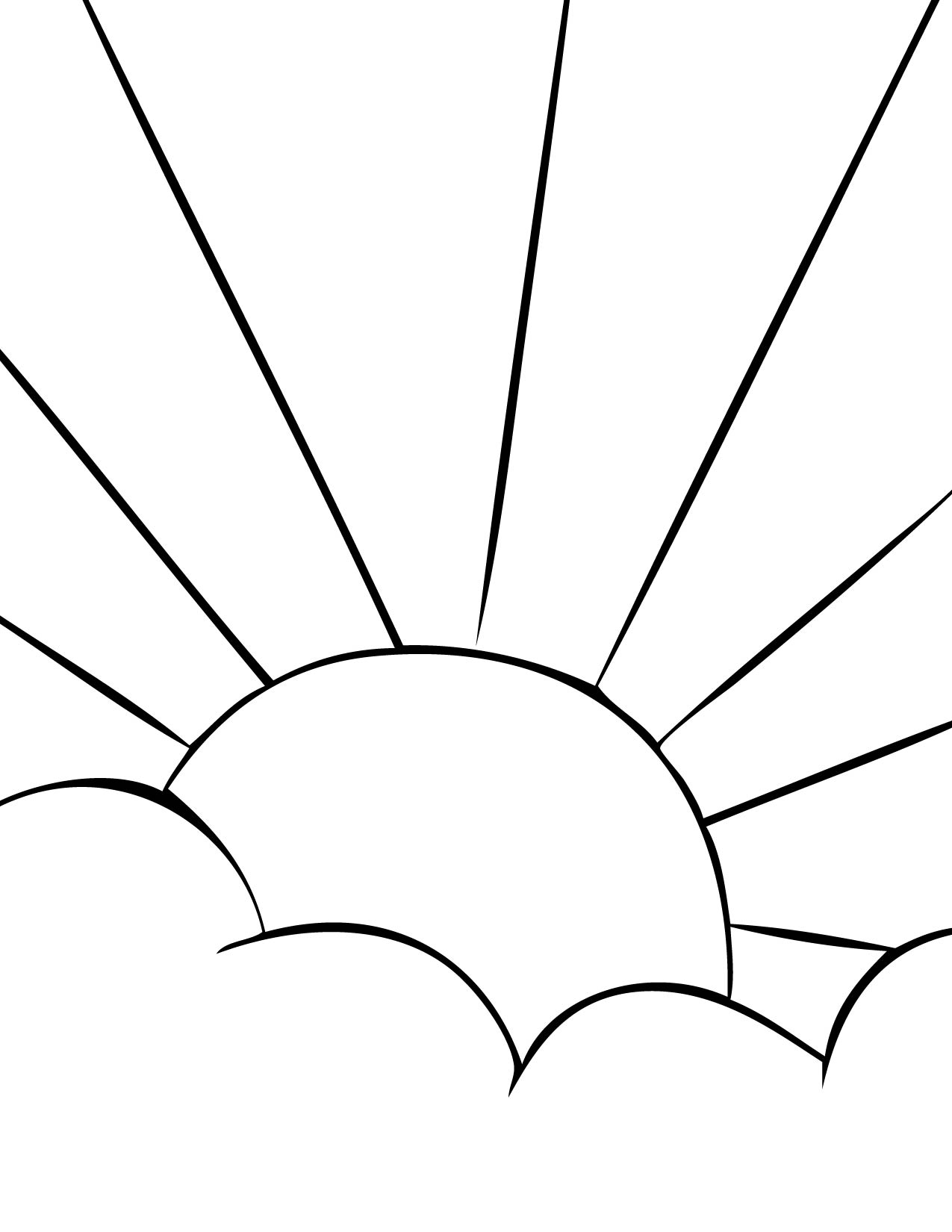 87 Sun Coloring Pages for Kids Printable 47