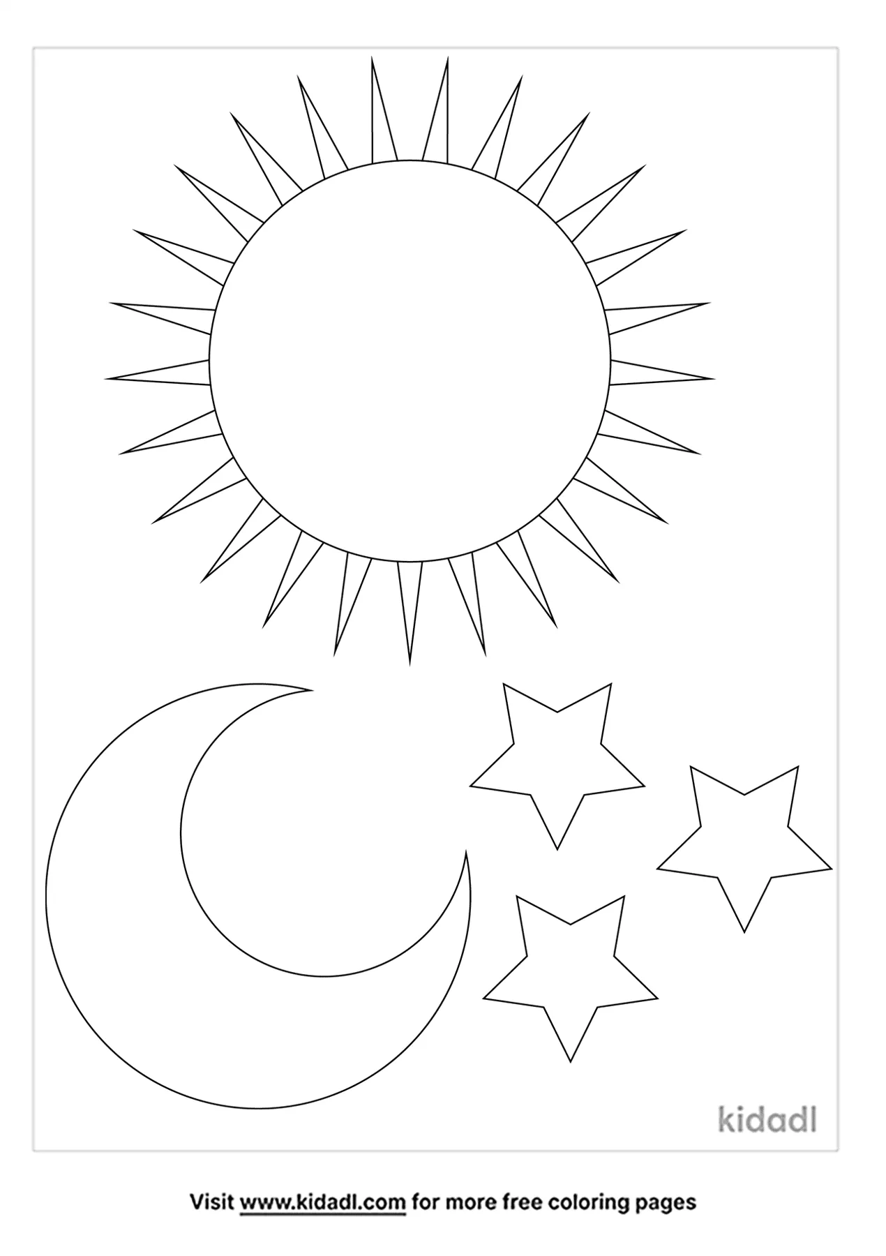 87 Sun Coloring Pages for Kids Printable 54