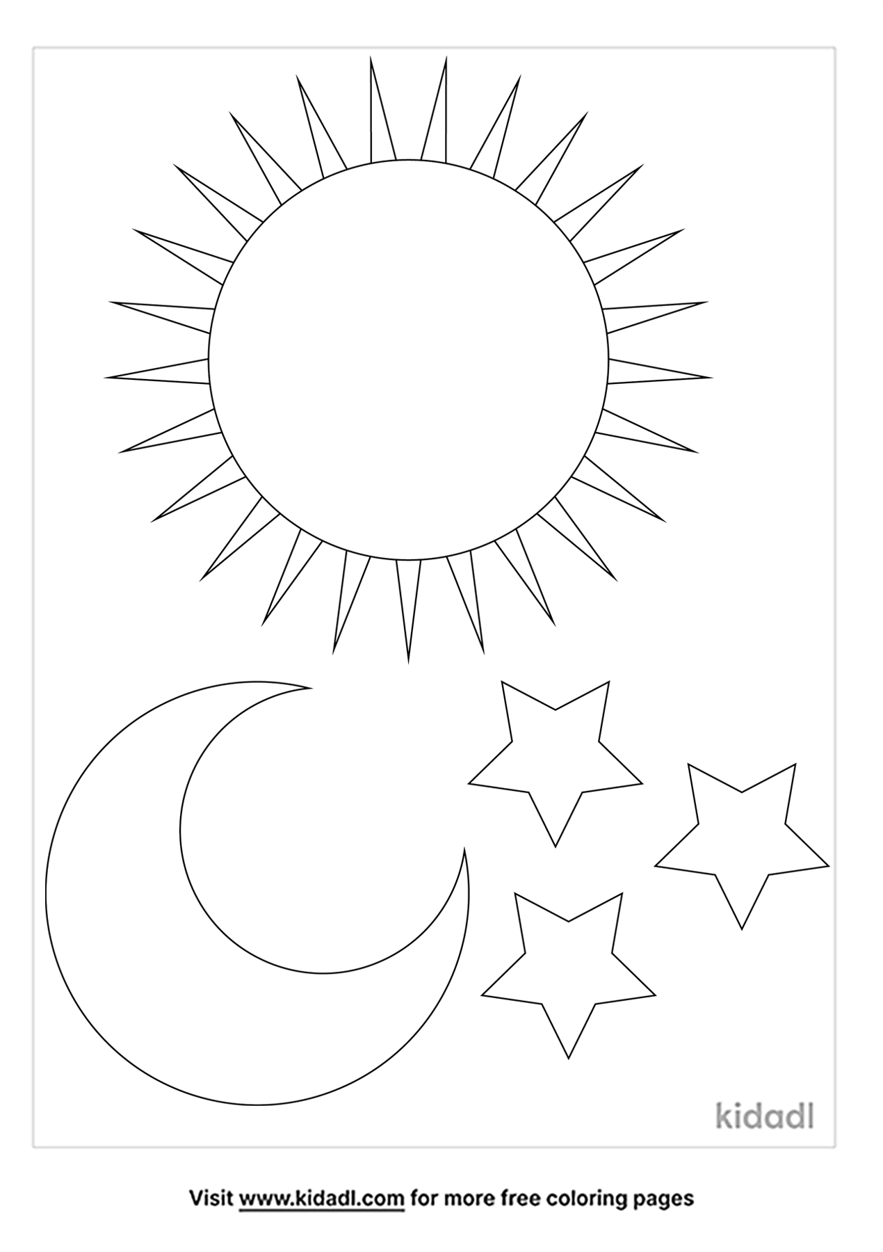 87 Sun Coloring Pages for Kids Printable 64