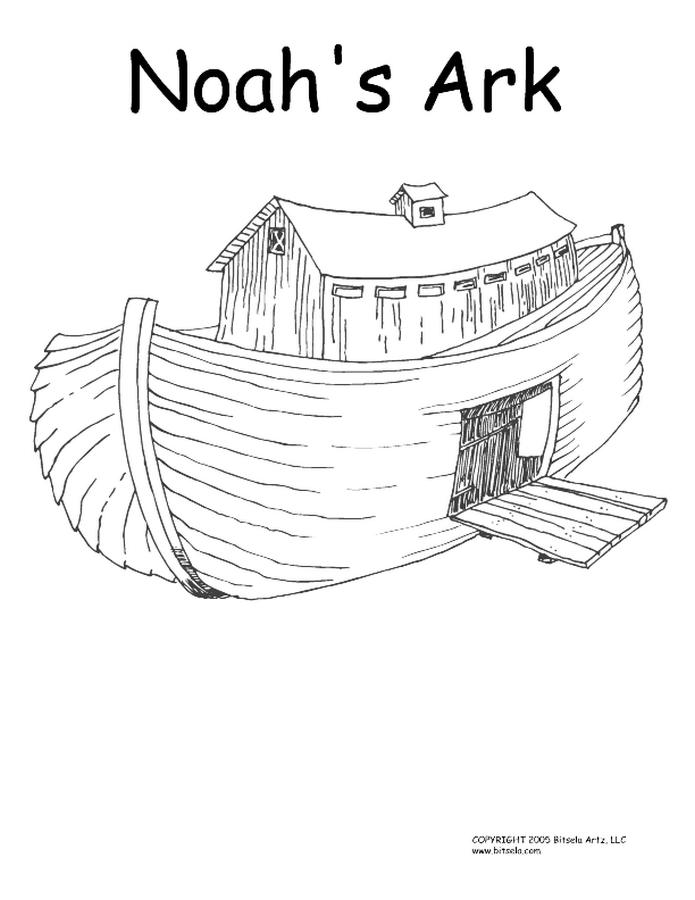 89 Noahs Ark Coloring Pages Printable 11