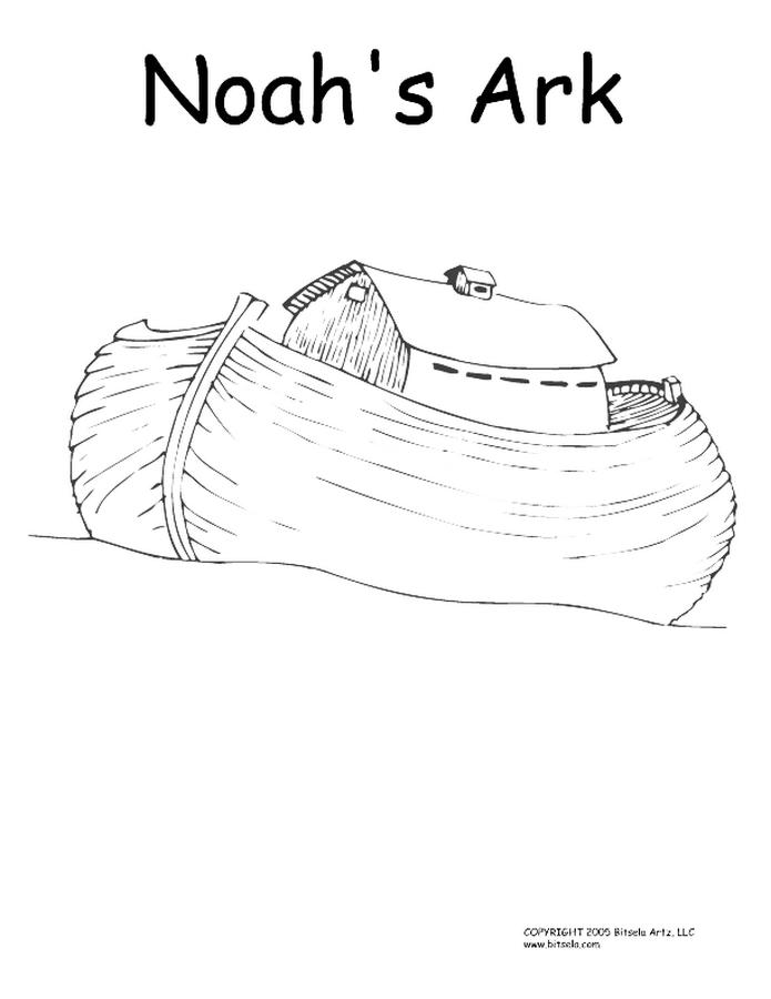 89 Noahs Ark Coloring Pages Printable 12