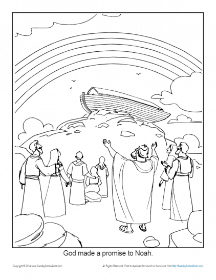 89 Noahs Ark Coloring Pages Printable 23