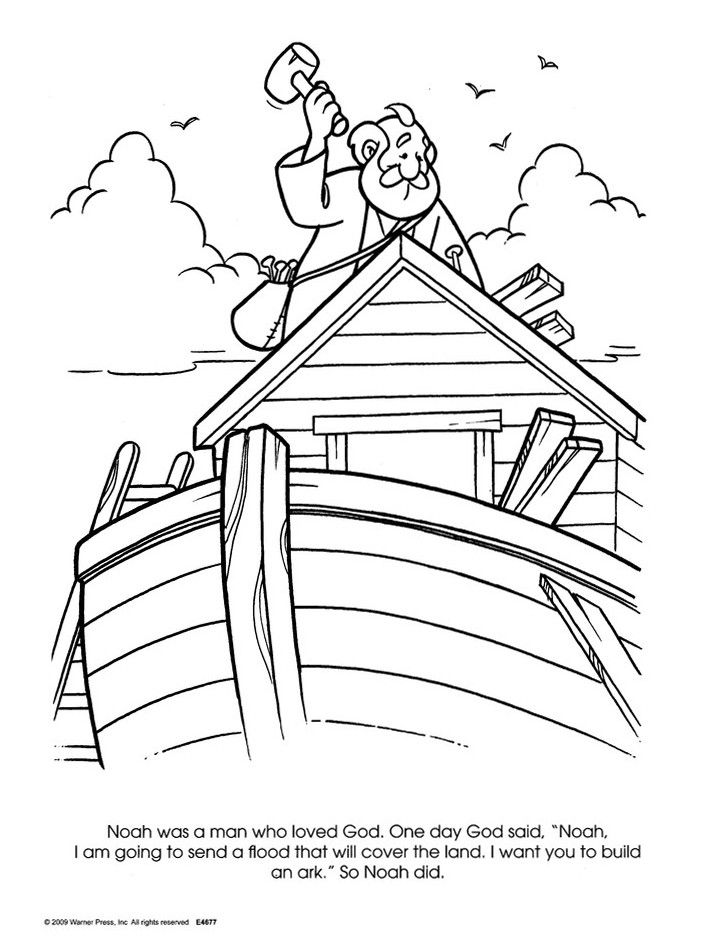 89 Noahs Ark Coloring Pages Printable 30