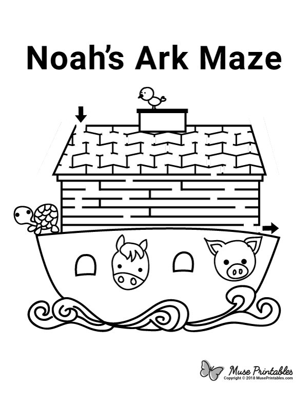 89 Noahs Ark Coloring Pages Printable 49