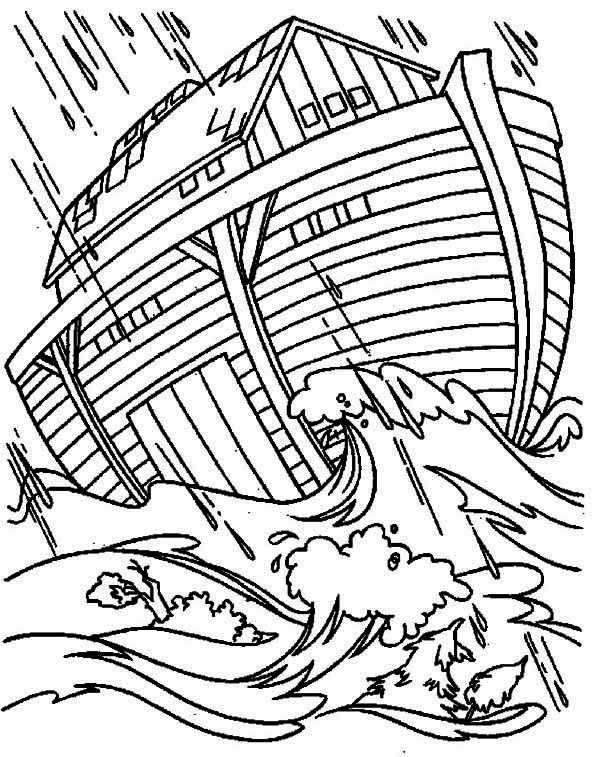 89 Noahs Ark Coloring Pages Printable 5