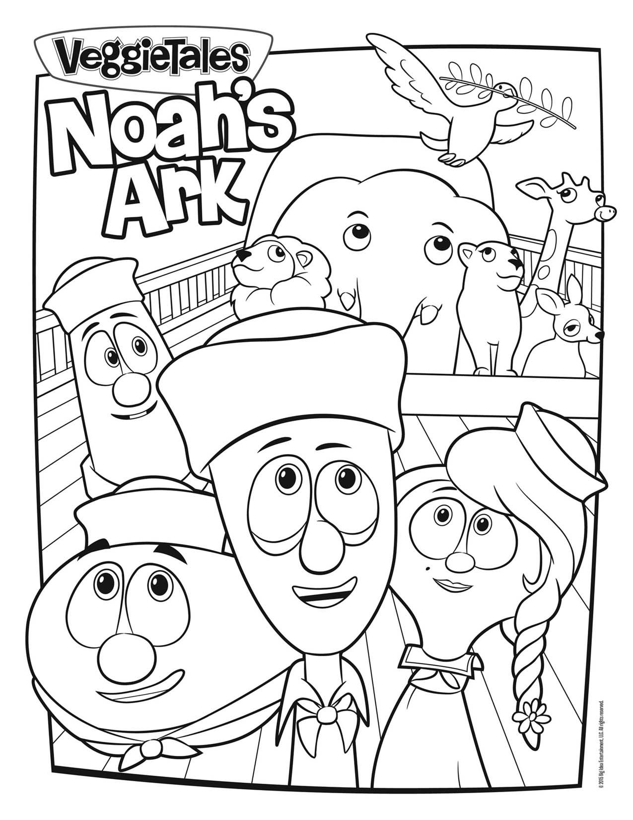 89 Noahs Ark Coloring Pages Printable 50