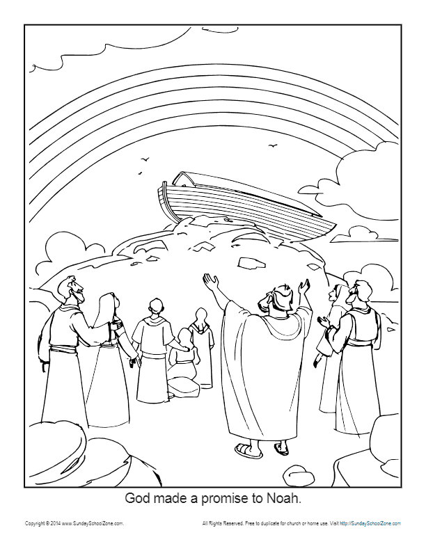 89 Noahs Ark Coloring Pages Printable 57