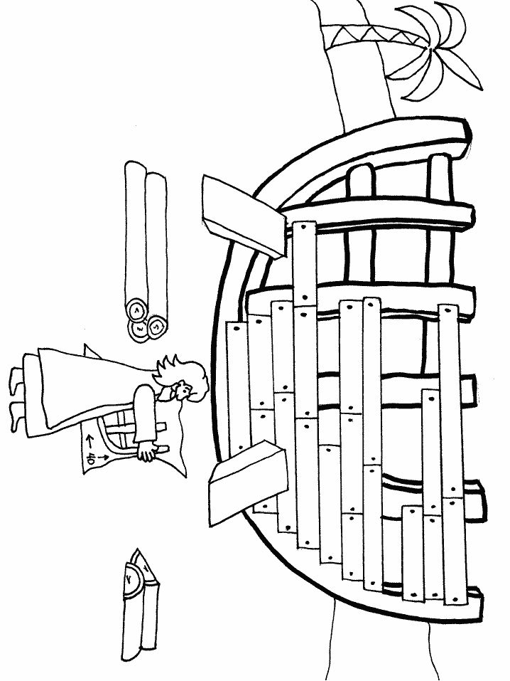 89 Noahs Ark Coloring Pages Printable 61