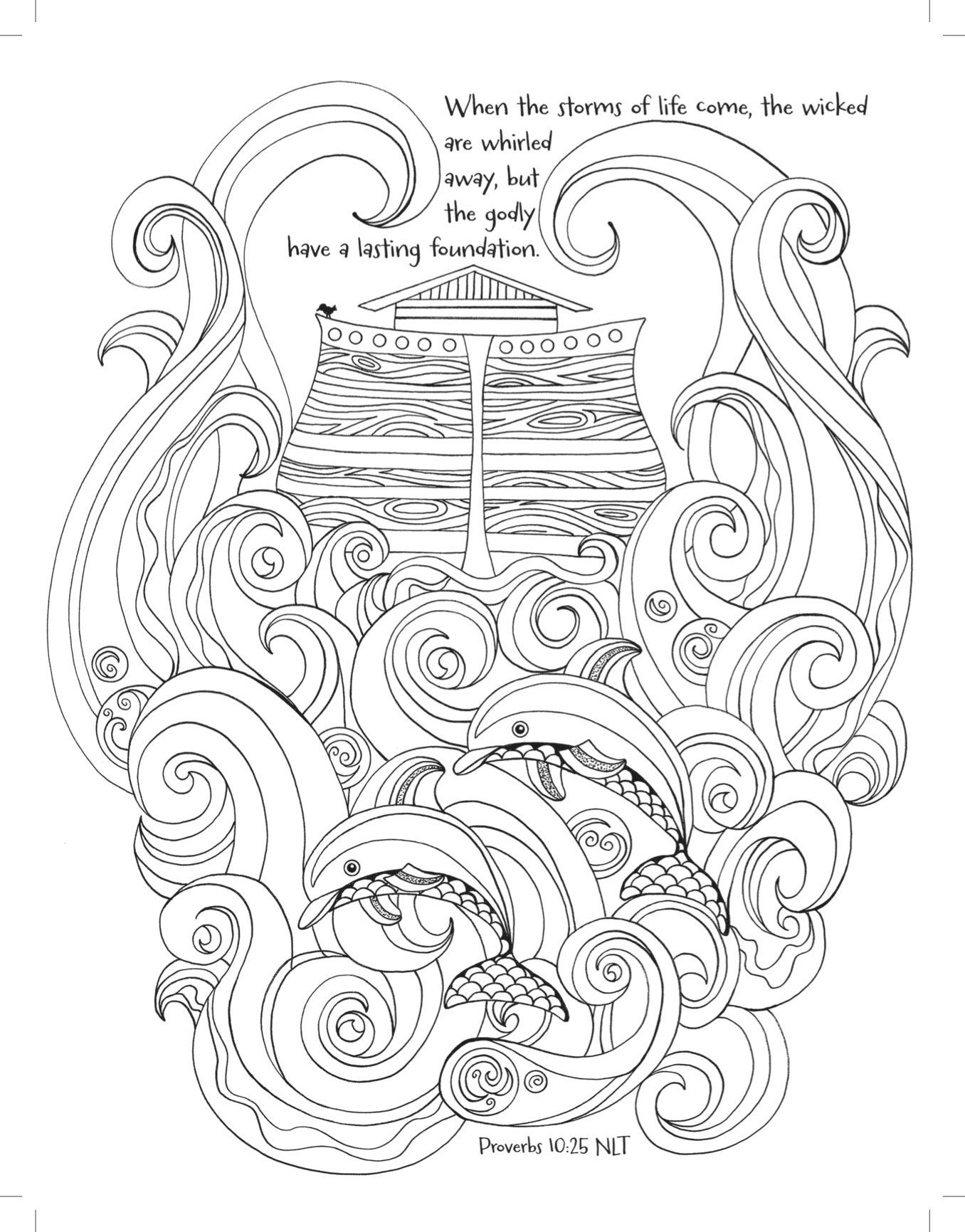 89 Noahs Ark Coloring Pages Printable 65