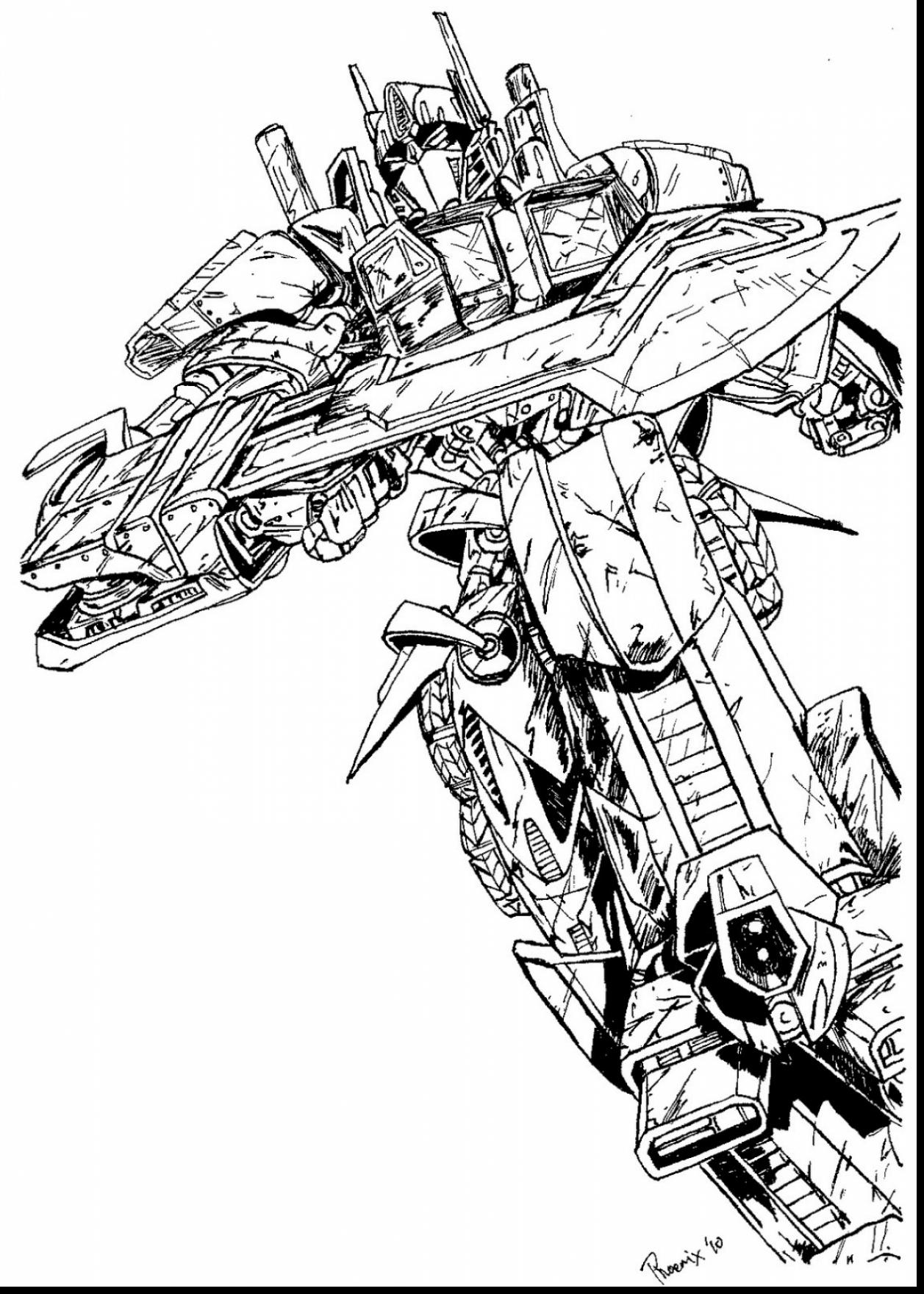 95 Optimus Prime Coloring Pages Printable 12