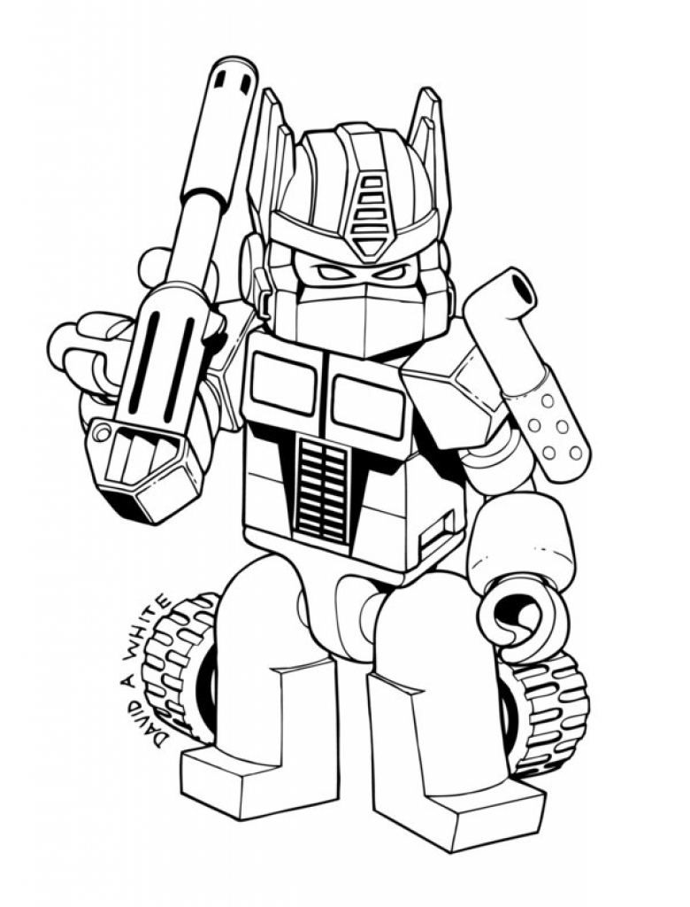 95 Optimus Prime Coloring Pages Printable 14