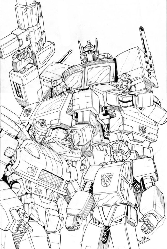 95 Optimus Prime Coloring Pages Printable 30