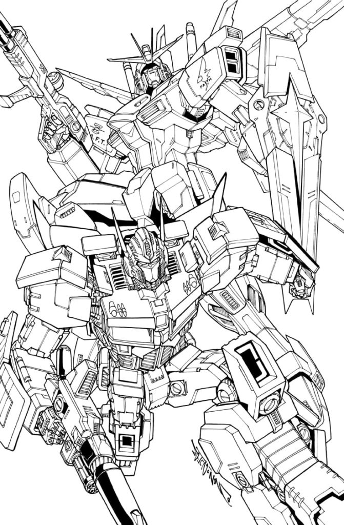 95 Optimus Prime Coloring Pages Printable 32