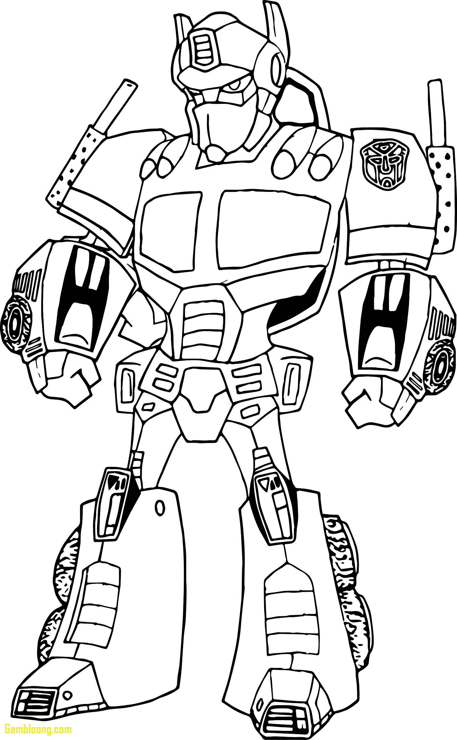 95 Optimus Prime Coloring Pages Printable 46