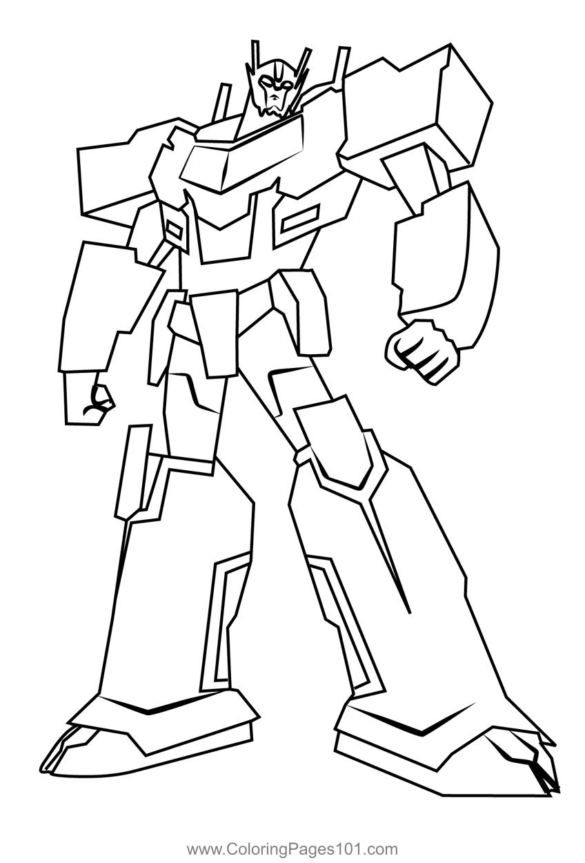 95 Optimus Prime Coloring Pages Printable 49