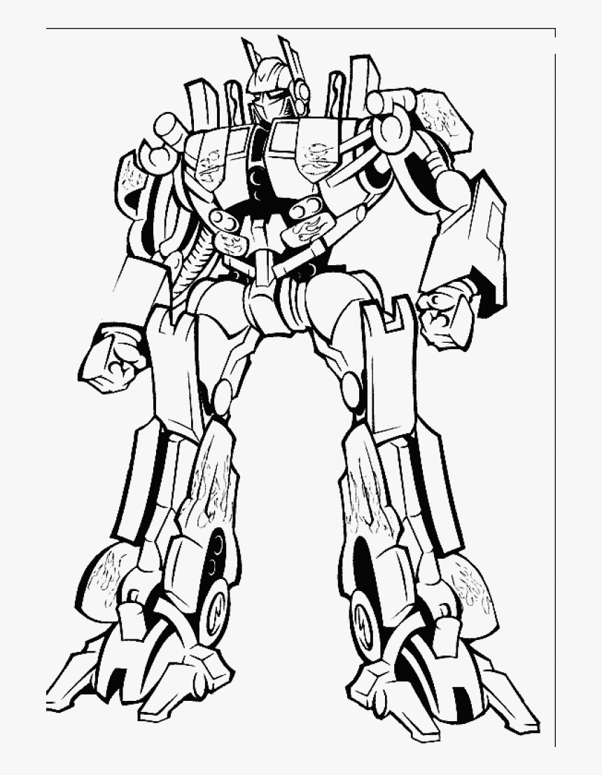 95 Optimus Prime Coloring Pages Printable 55