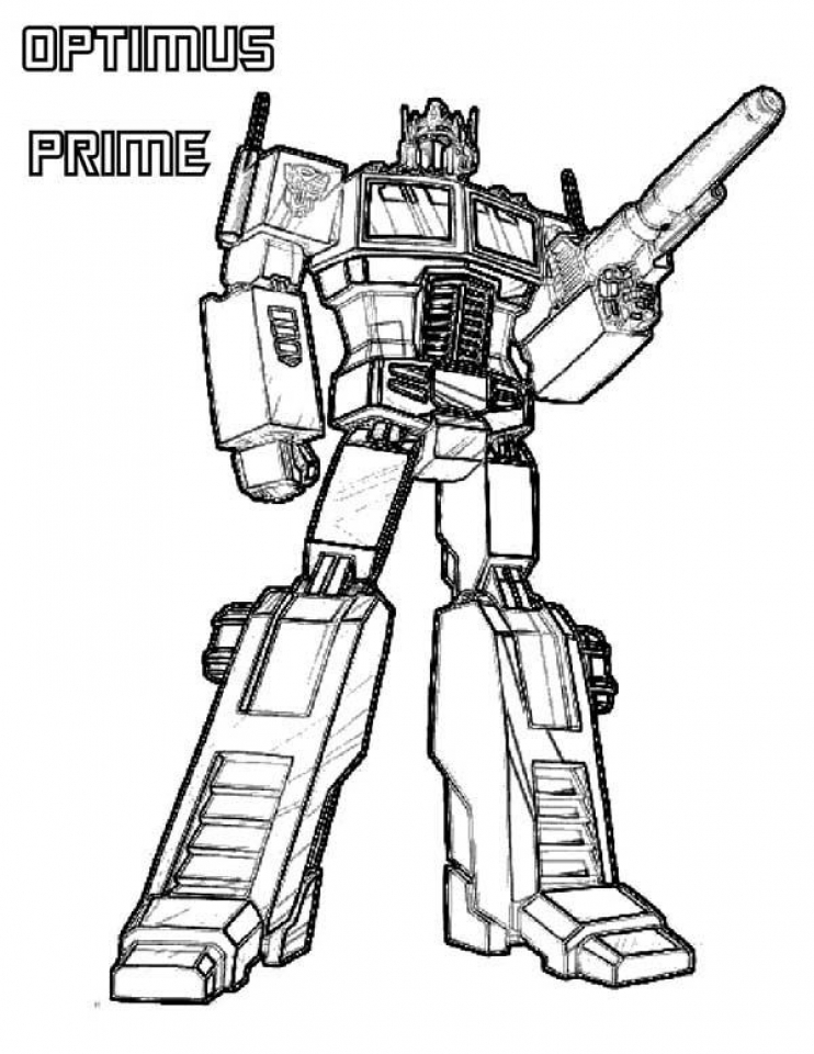 95 Optimus Prime Coloring Pages Printable 63