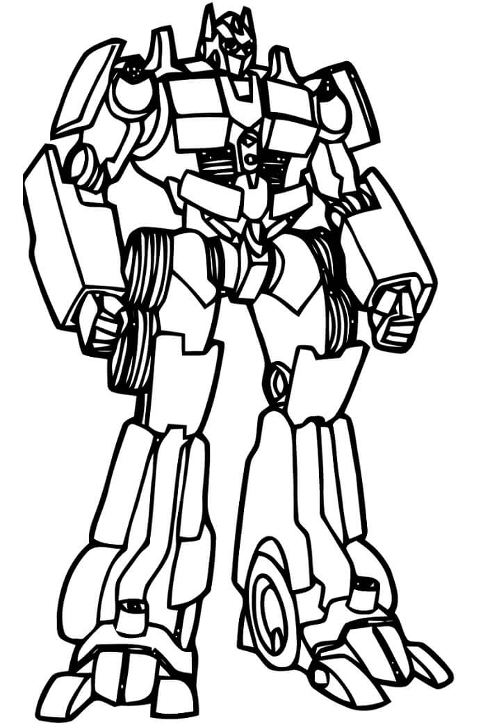 95 Optimus Prime Coloring Pages Printable 65