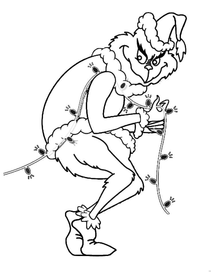 98 Grinch Coloring Pages Free Printable 26