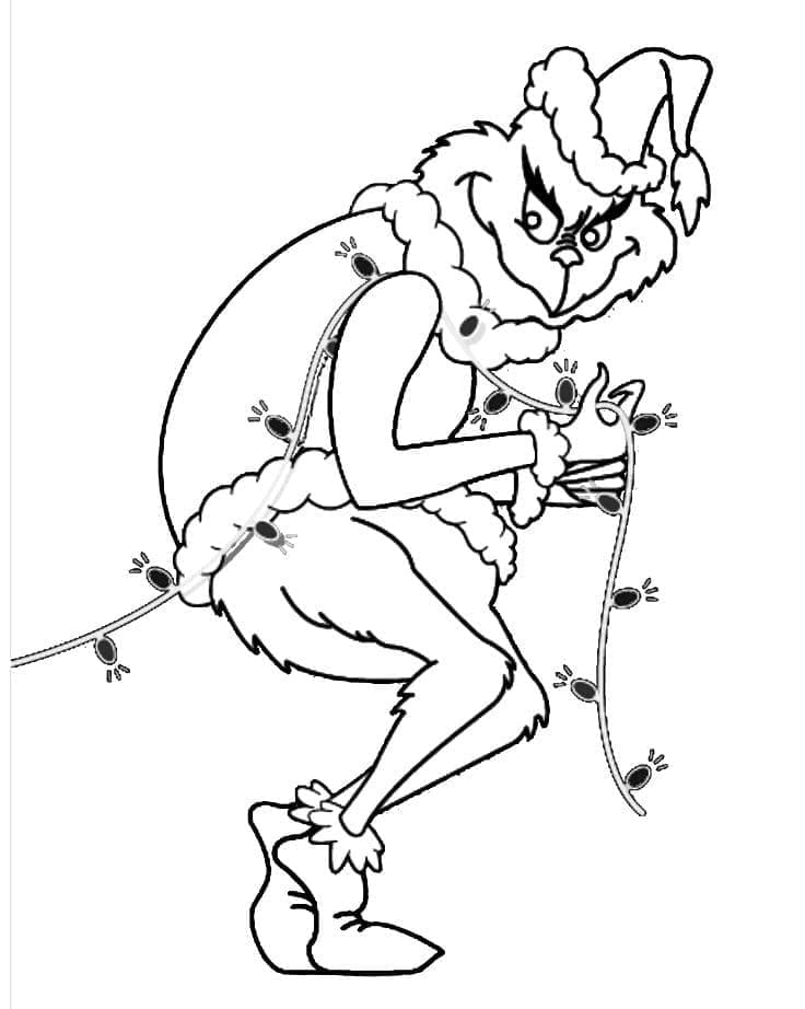 98 Grinch Coloring Pages Free Printable 29