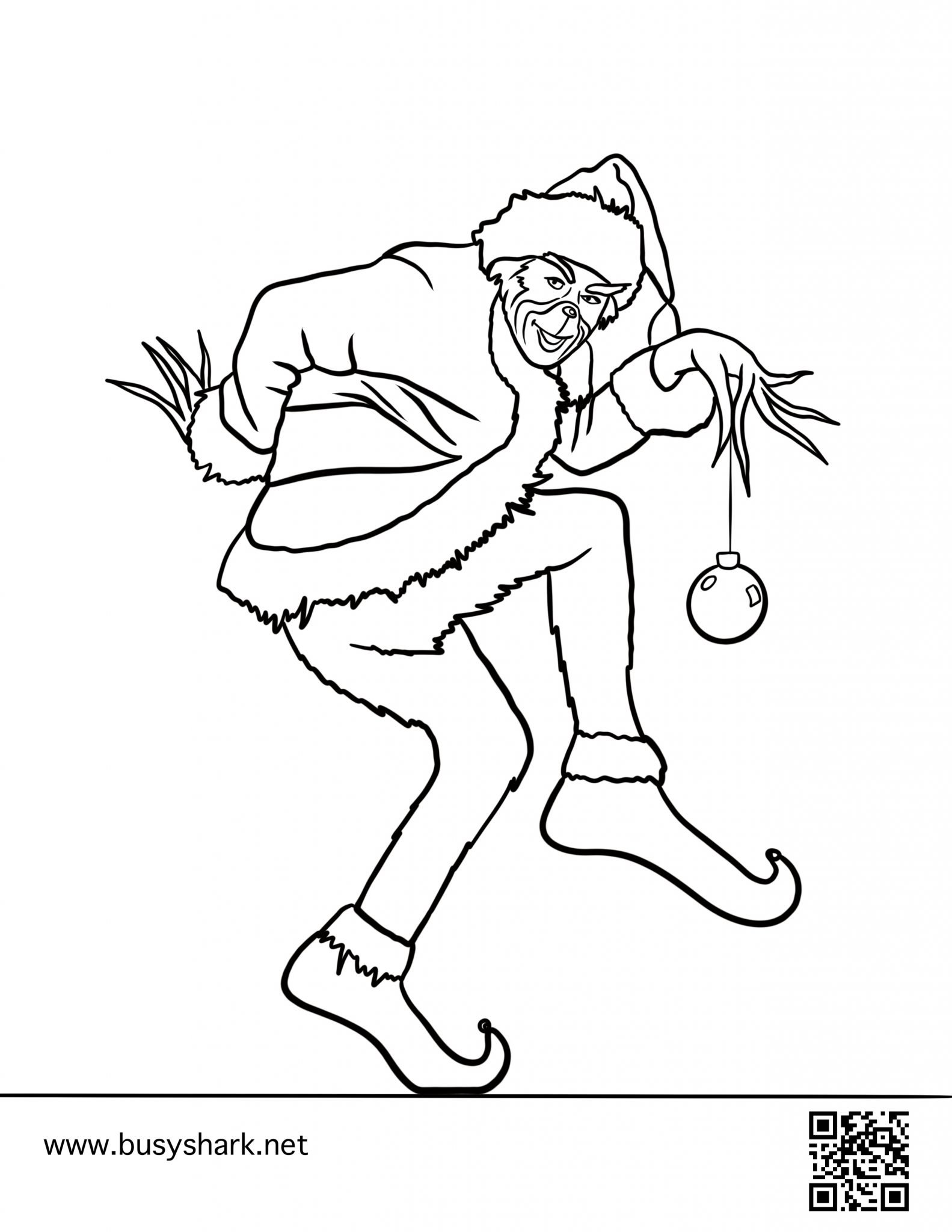 98 Grinch Coloring Pages Free Printable 45