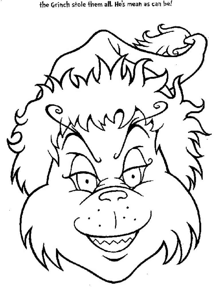 98 Grinch Coloring Pages Free Printable 46