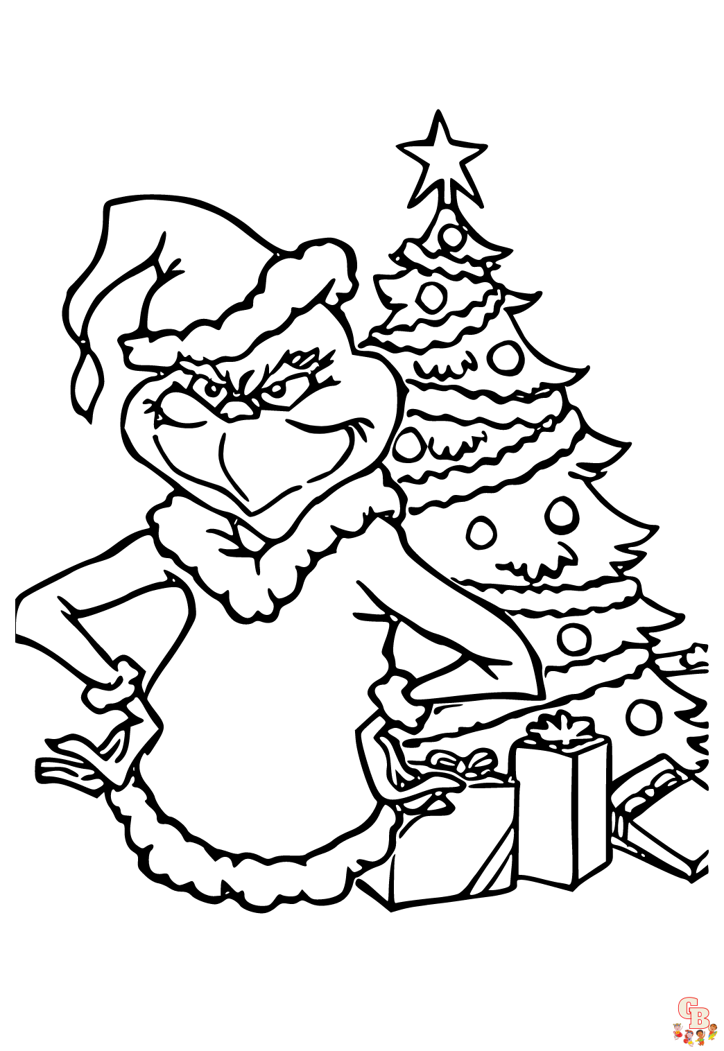 98 Grinch Coloring Pages Free Printable 49