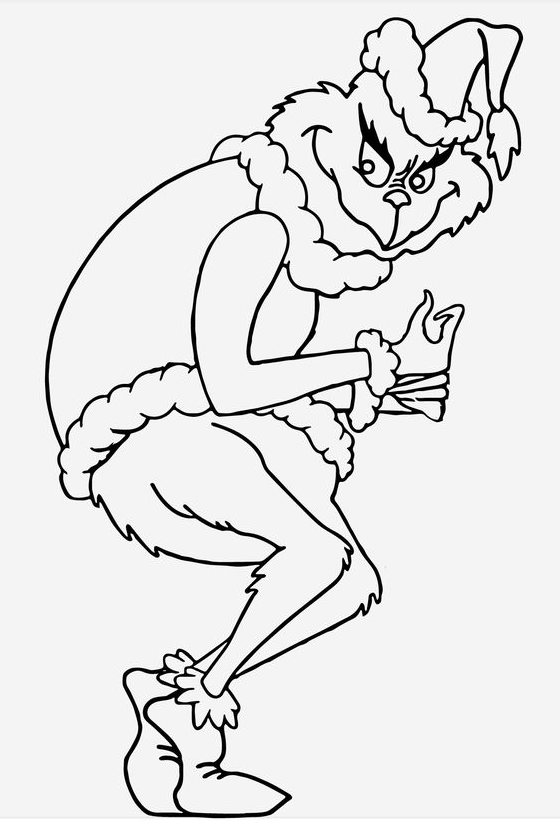 98 Grinch Coloring Pages Free Printable 51