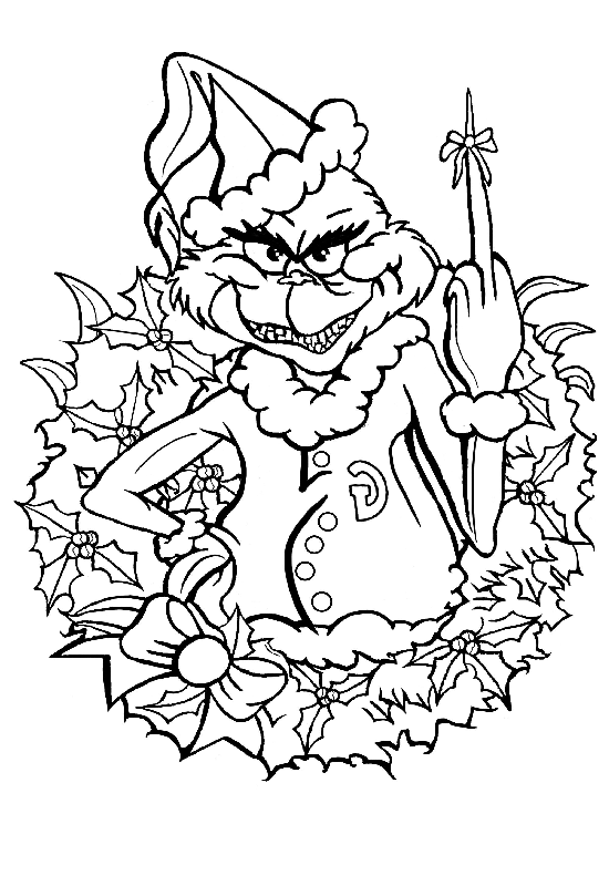 98 Grinch Coloring Pages Free Printable 81