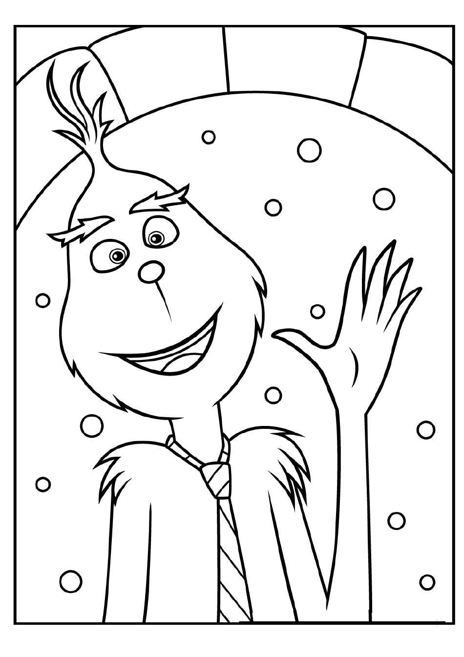 98 Grinch Coloring Pages Free Printable 85