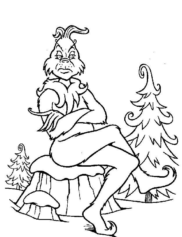 98 Grinch Coloring Pages Free Printable 90