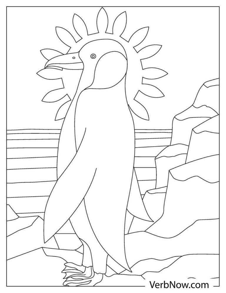 Breathtaking Sunset Coloring Pages Printable 21