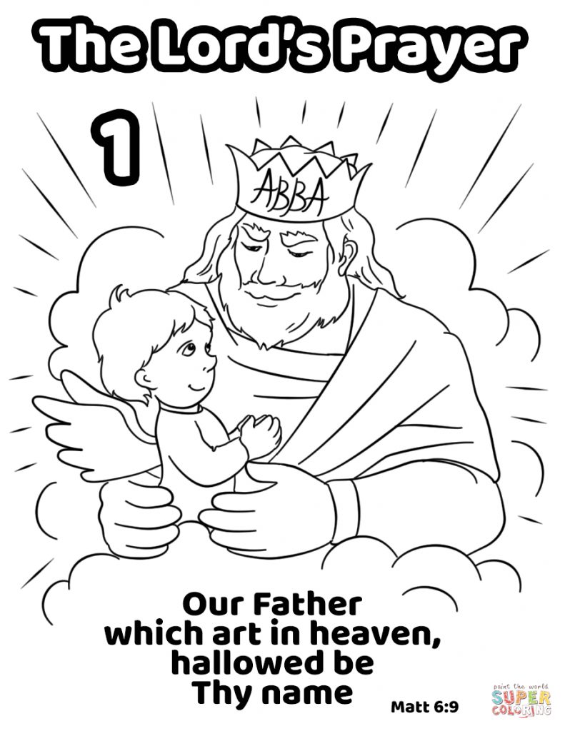 Heavenly Halo Coloring Pages Printable 1