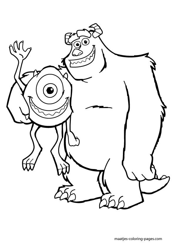 Monster Coloring Pages Printable Fun 17