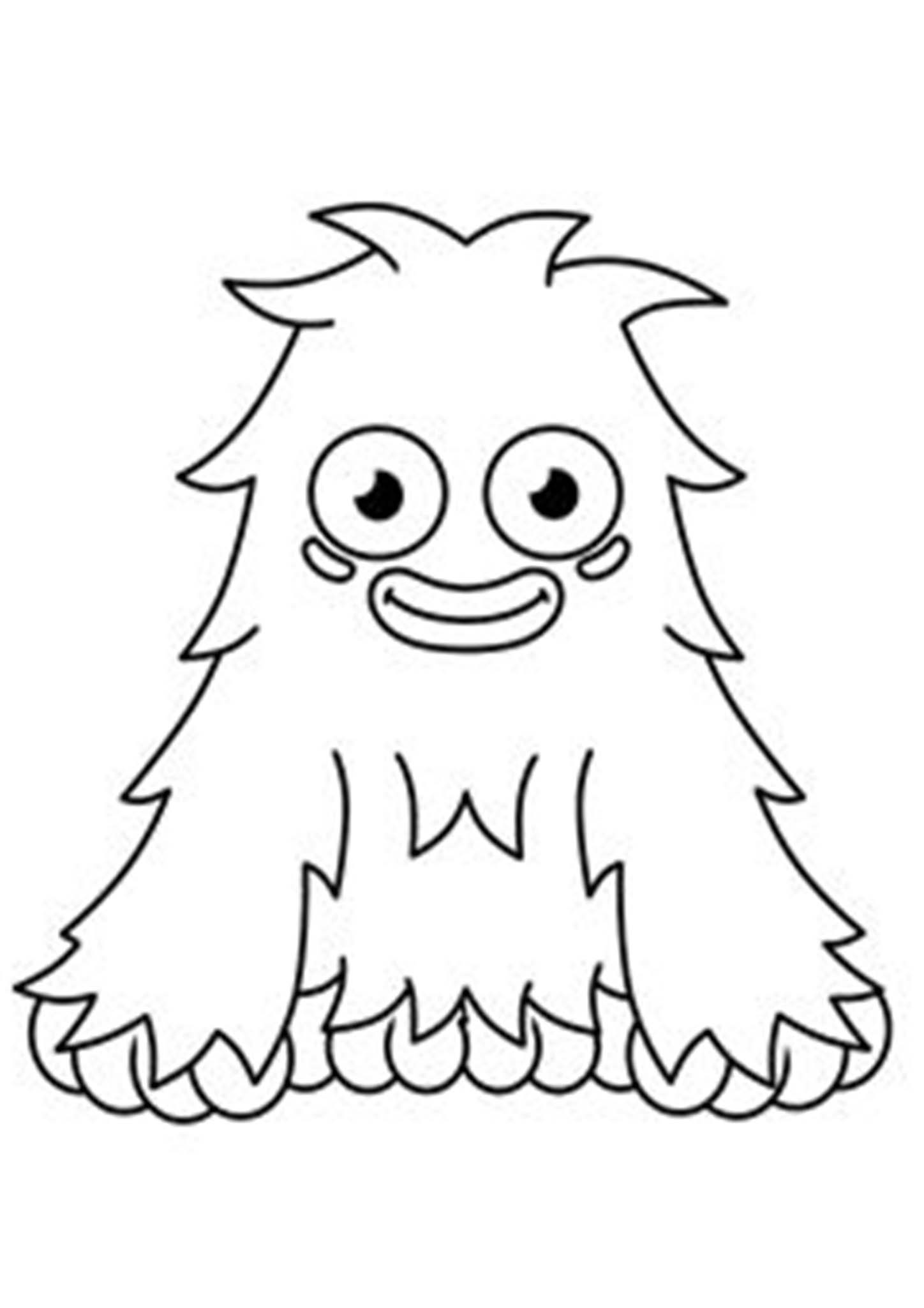 Monster Coloring Pages Printable Fun 8