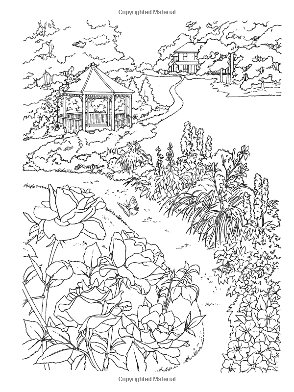 Rustic Barn Coloring Pages Printable 17