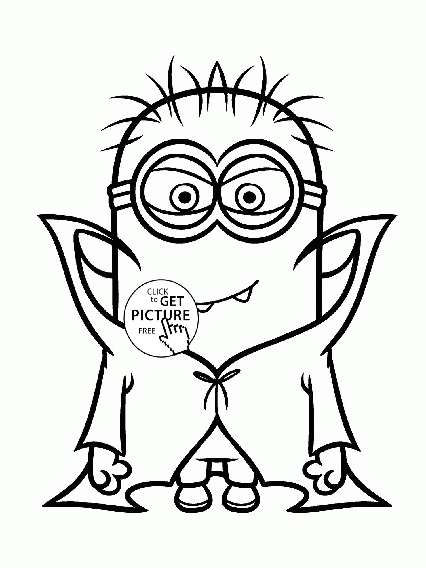 Spooky Bone Coloring Pages Printable 15