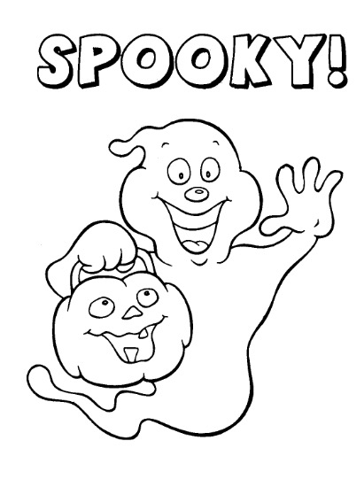 Spooky Bone Coloring Pages Printable 3