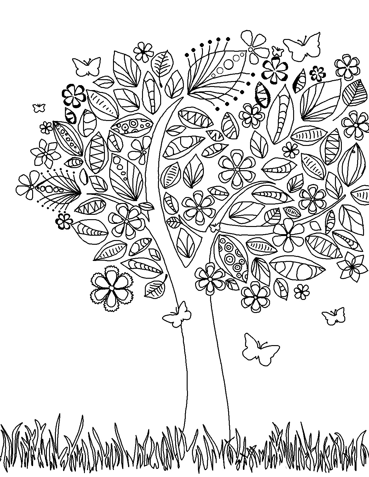 Stress Relief Coloring Pages Printable Relaxation 11