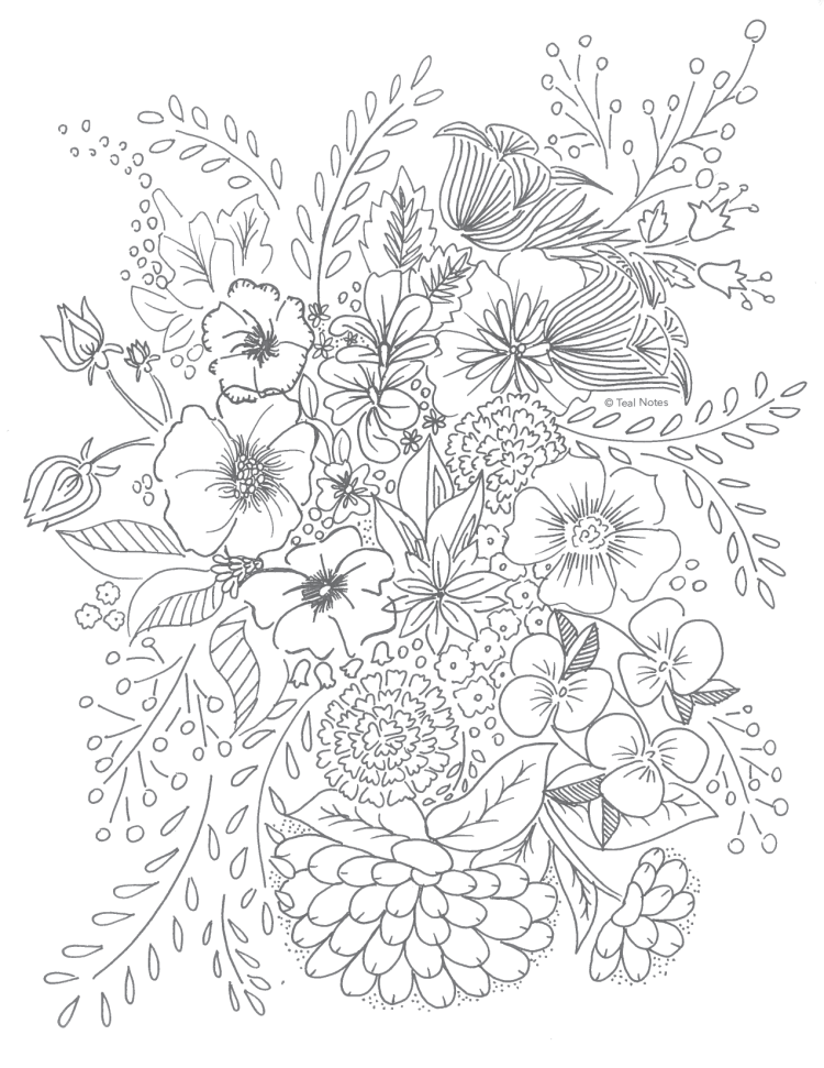 Stress Relief Coloring Pages Printable Relaxation 20