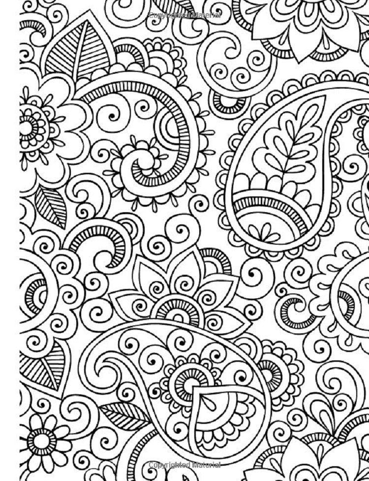 Stress Relief Coloring Pages Printable Relaxation 24