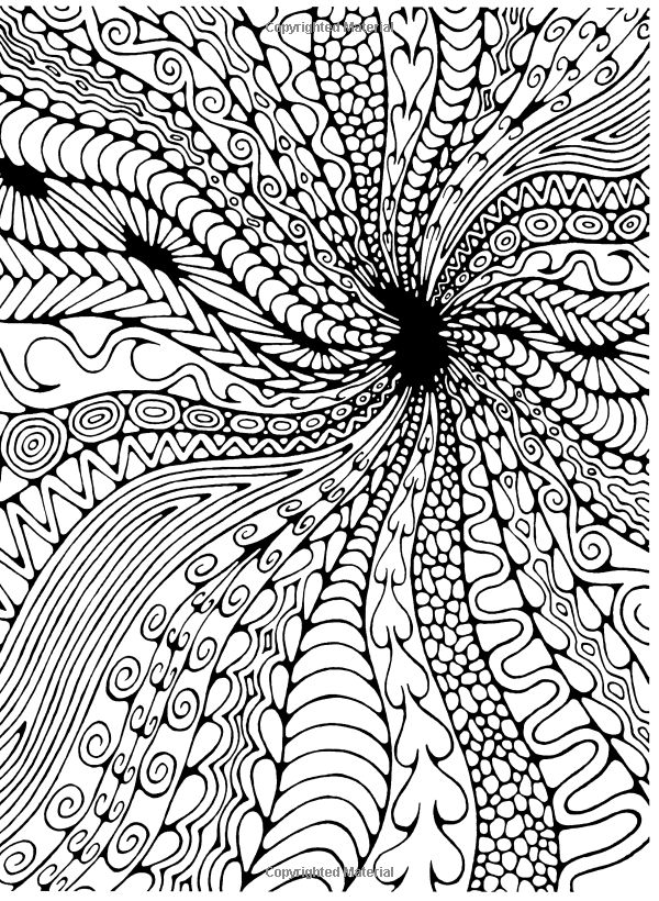 Stress Relief Coloring Pages Printable Relaxation 25