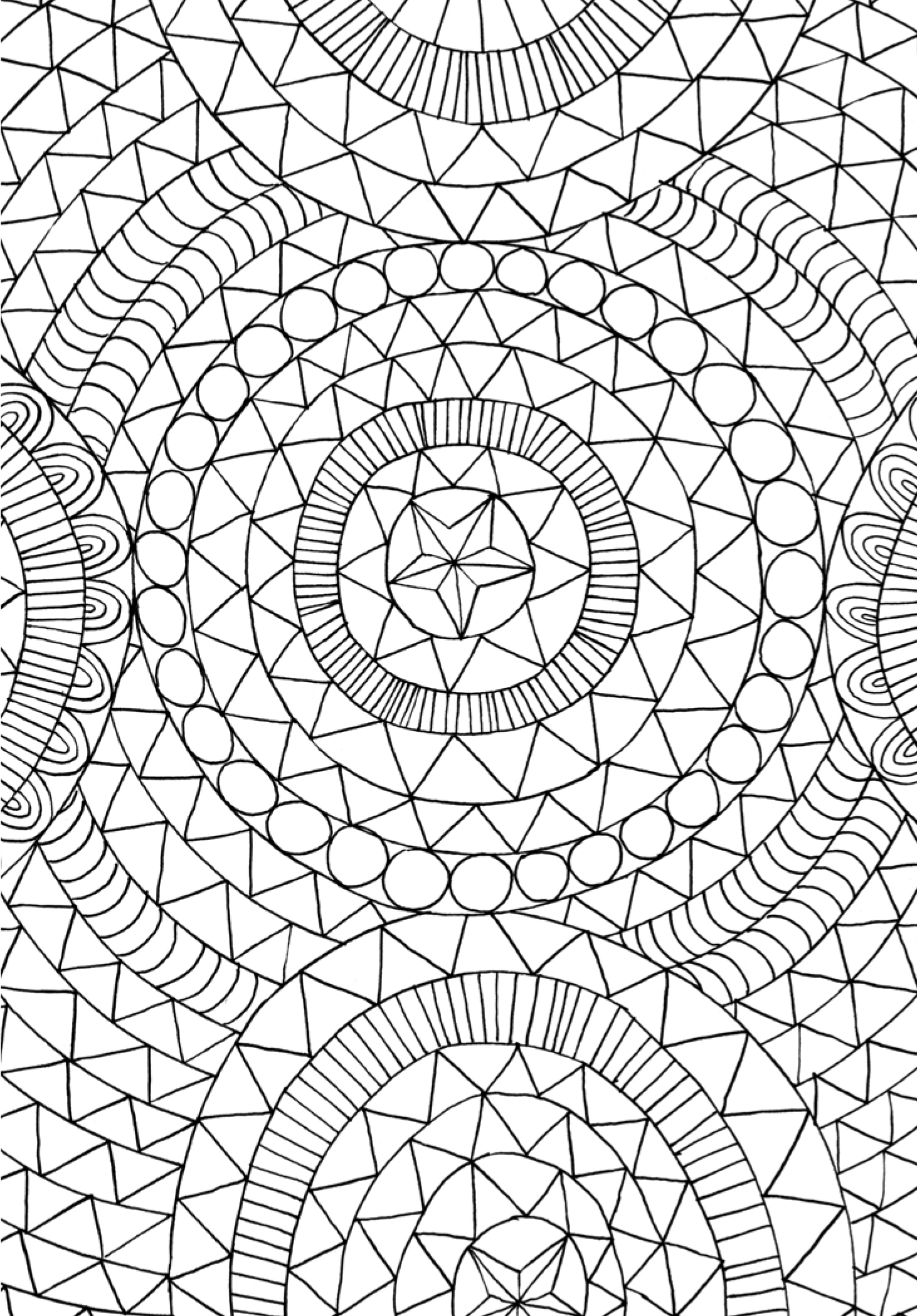 Stress Relief Coloring Pages Printable Relaxation 28