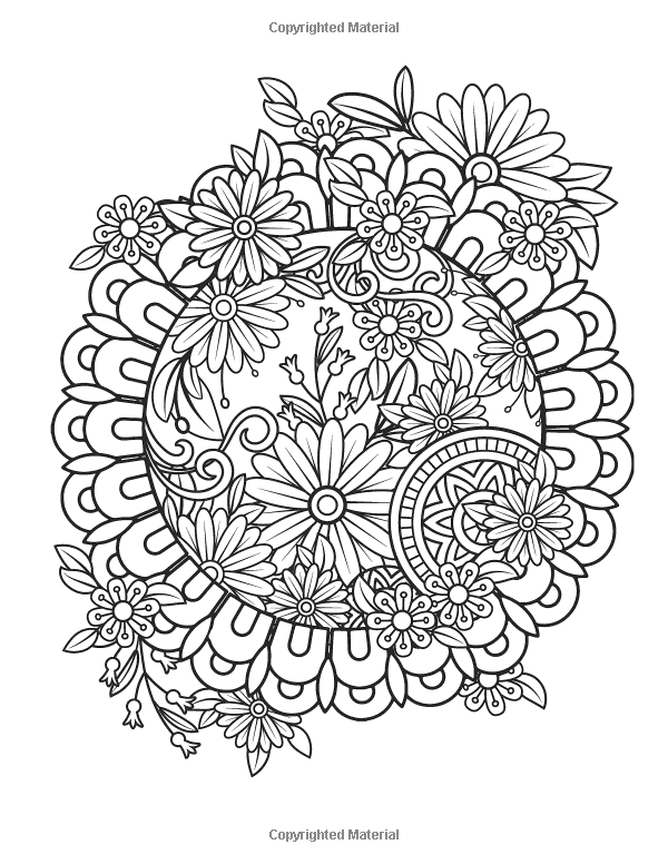 Stress Relief Coloring Pages Printable Relaxation 6