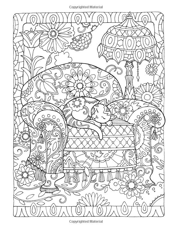 Stress Relief Coloring Pages Printable Relaxation 7