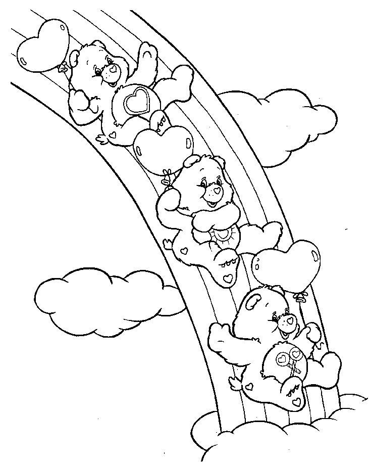 29 Care Bears Coloring Pages Printable 11