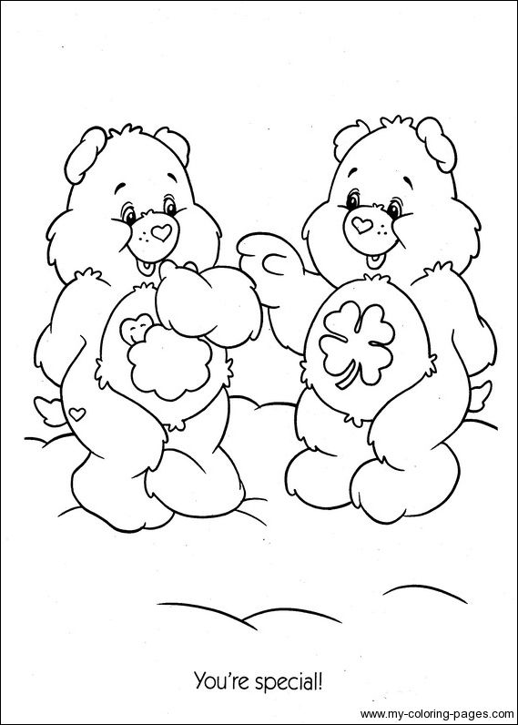 29 Care Bears Coloring Pages Printable 14