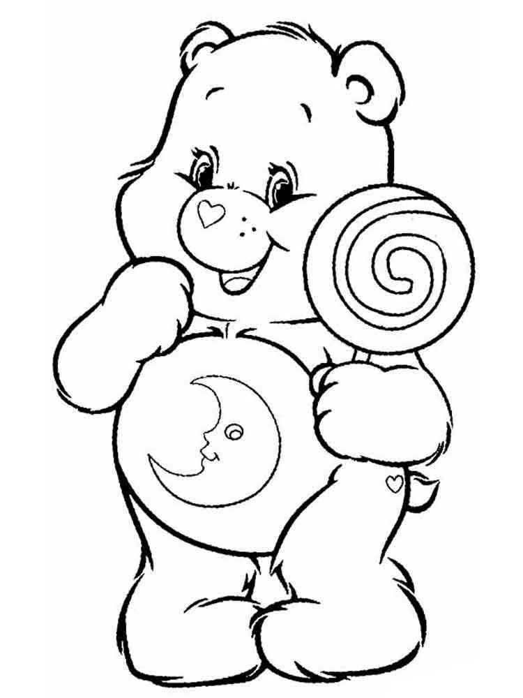 29 Care Bears Coloring Pages Printable 18