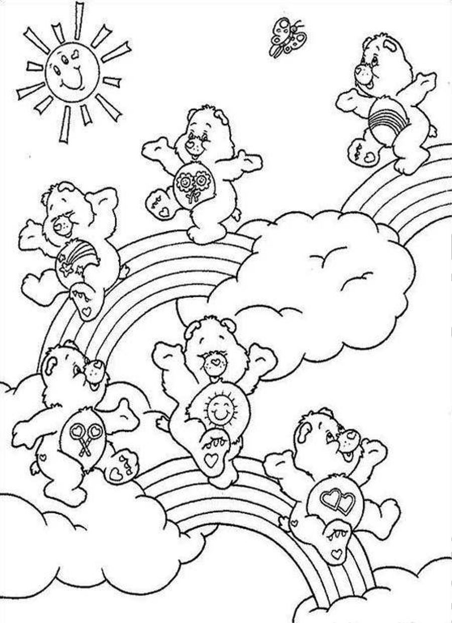 29 Care Bears Coloring Pages Printable 19