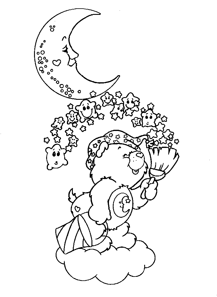 29 Care Bears Coloring Pages Printable 22